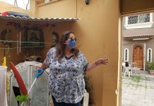 “La mitad del cuerpo del piloto cayó en la casa de mis padres”