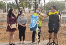 Los aplausos al basquetbolista Carlos Palacios llegaron hasta el cielo