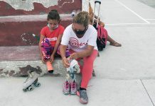 Los Álamos tiene en Maricely a una potencial estrella del patinaje artístico