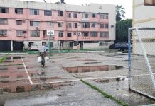 Algunas zonas de La Atarazana continuaron anegadas tras 12 horas de lluvia