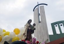La Virgen del Carmen llegó a La Atarazana en su tradicional peregrinación