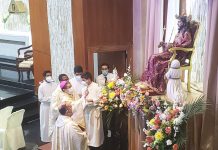 El Arzobispo de Guayaquil bendijo al patrono de La Atarazana