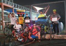 El Corona Bike Team se une a la cicleada en defensa del puente