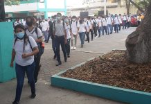 El 25% de los alumnos del Campos Coello volvieron a las aulas