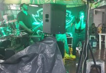 Ni la lluvia frenó a los rockeros en la Casa del Buen Vivir