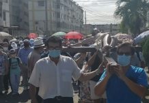 La procesión de Viernes Santo convocó a cientos de fieles