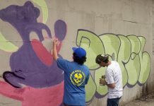 El arte y la rebeldía quedaron plasmados en dos viaductos