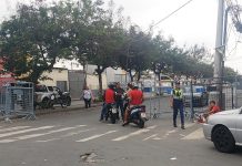 Desde el viernes, varias vías aledañas al CNE están cerradas