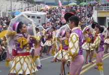 Ambato es puro color, desfiles y fiesta
