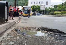 “Cráteres” en dos vías de alto tráfico del sector