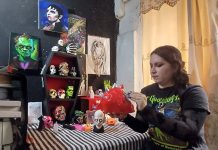 Michela y Ángel, los emprendedores del horror