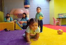 Seis pequeños iniciaron su formación en Smiley Kids